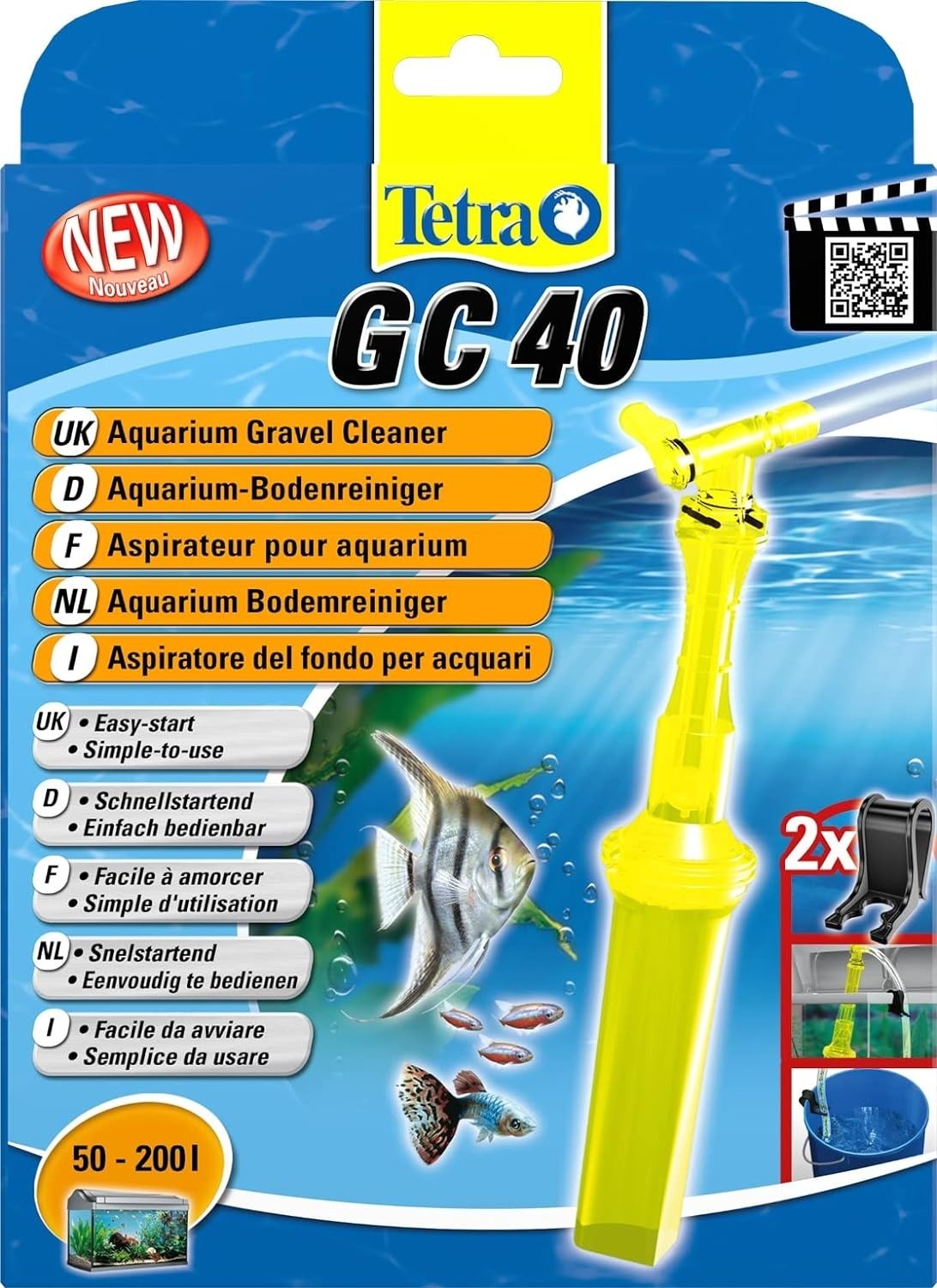 Tetra GC40 Gravel Cleaner Akvaryum Dip Süpürgesi