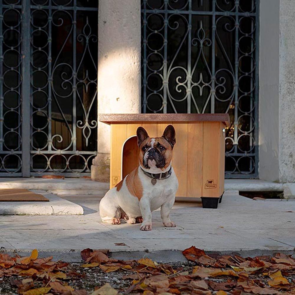 Ferplast Baita 60 Ahşap Köpek Kulübesi