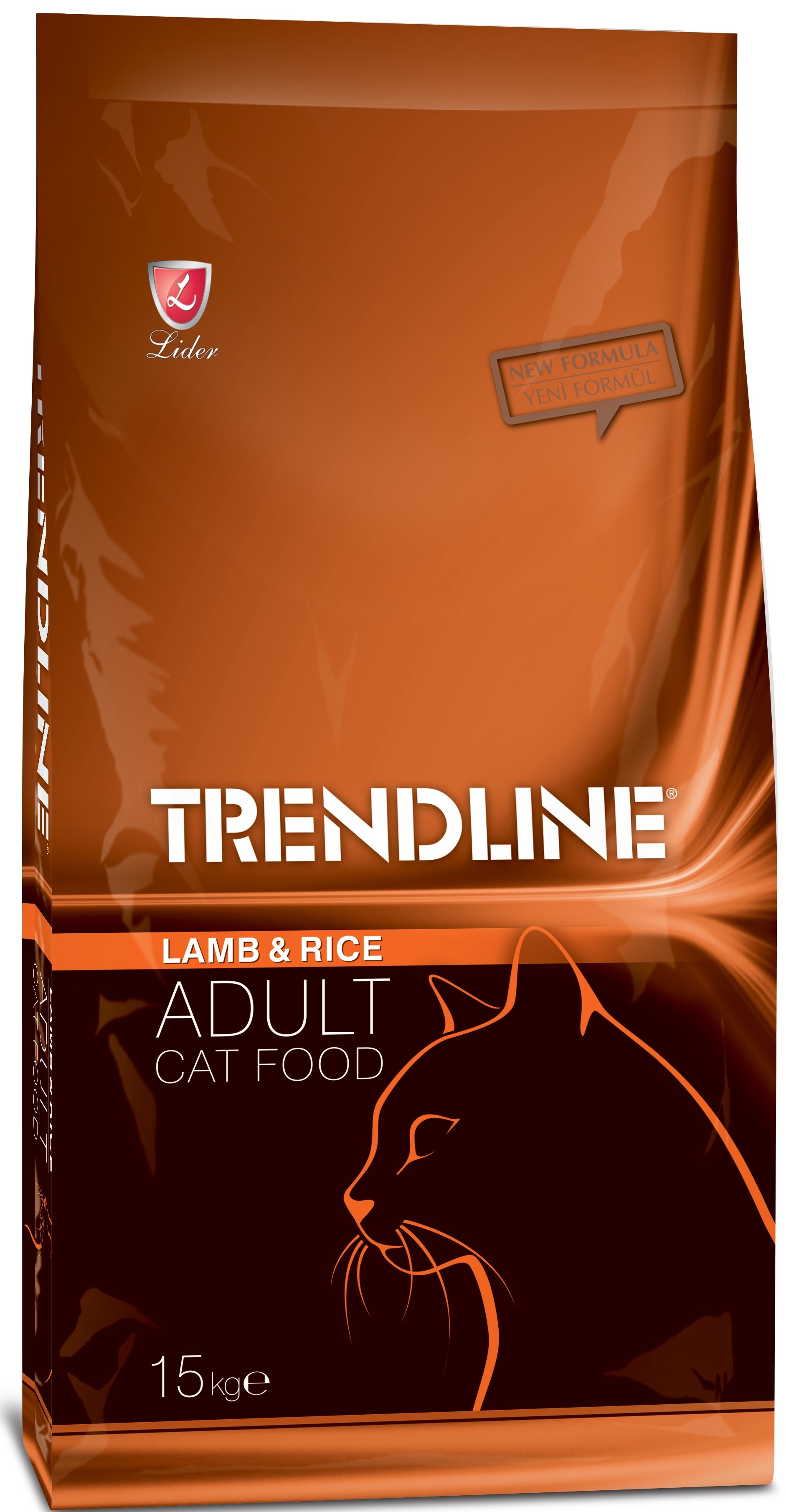 Trendline Kuzu Etli Yetişkin Kedi Maması 15 Kg