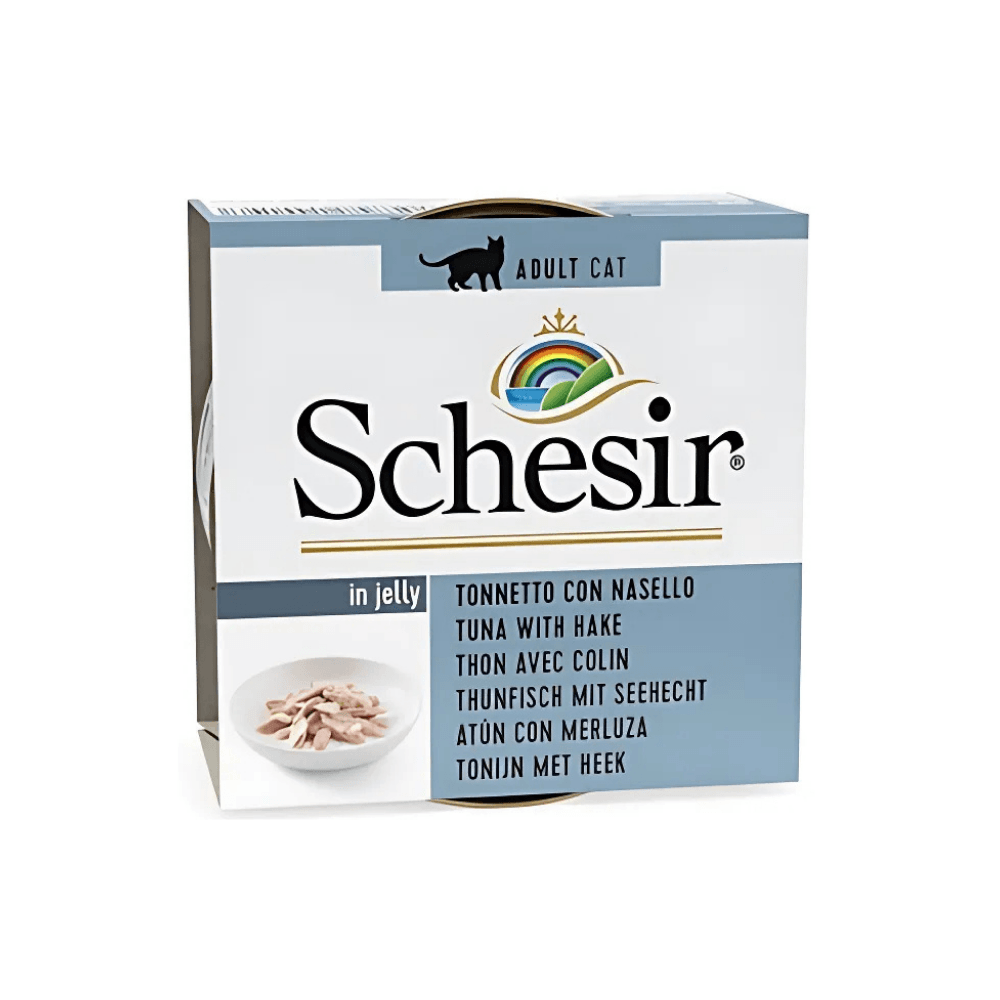 Schesir Ton Balıklı ve Barlam Balıklı Yetişkin Kedi Konservesi 85 Gr (6 Adet)