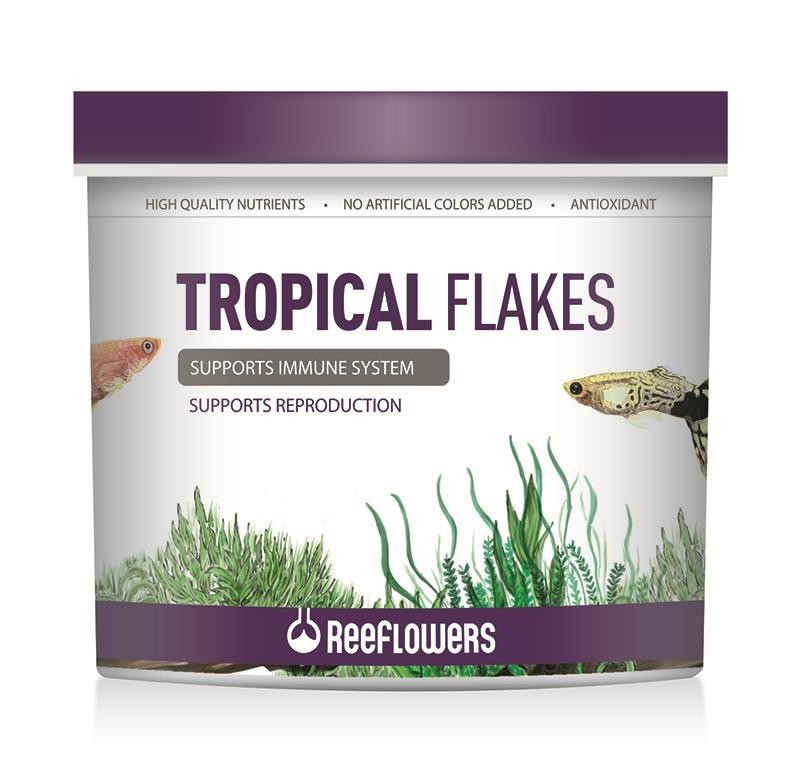 ReeFlowers Tropical Flakes Balık Yemi 1 Lt