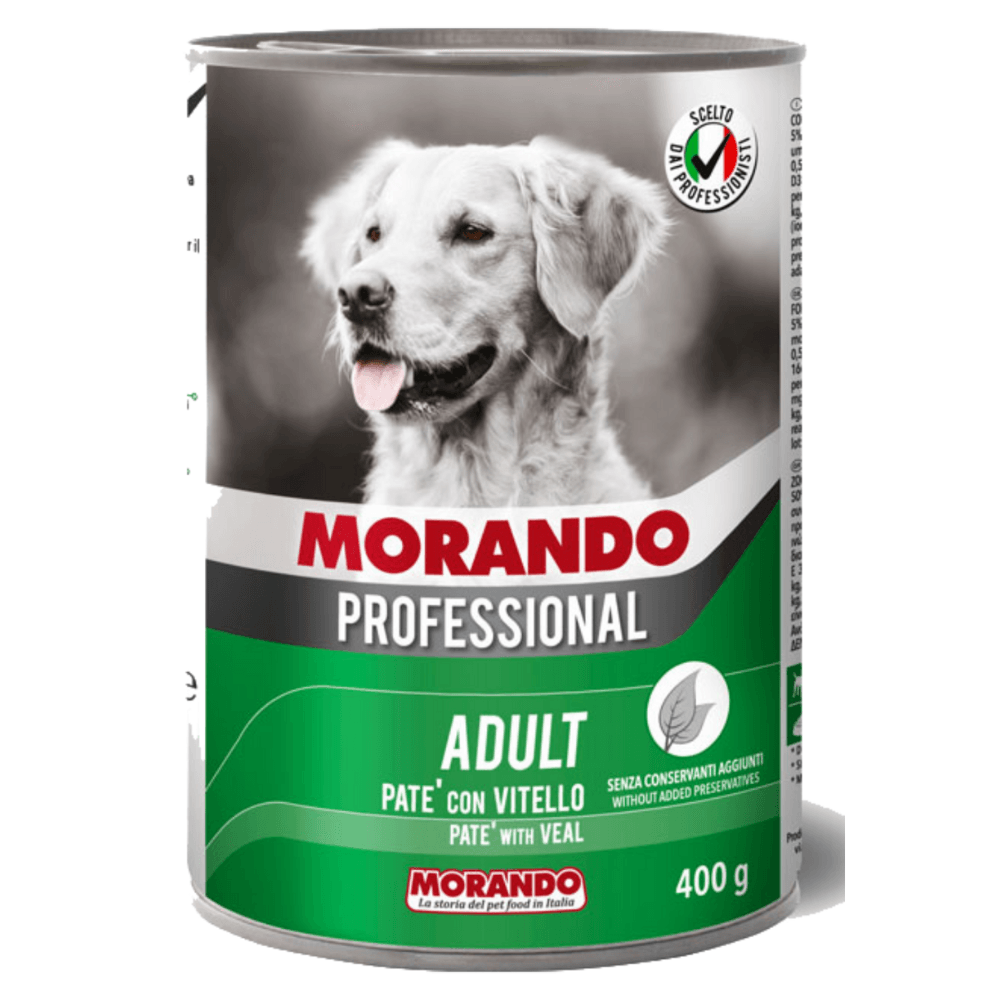 Morando Pate Dana Etli Köpek Konservesi 400 Gr