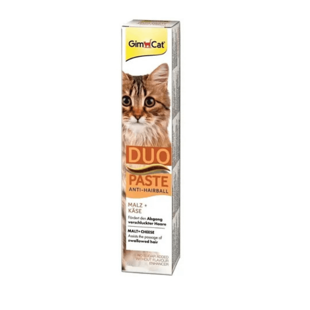 Gimcat Anti-Hairball Duo Paste Peynir Malt 50 Gr (2 Adet)