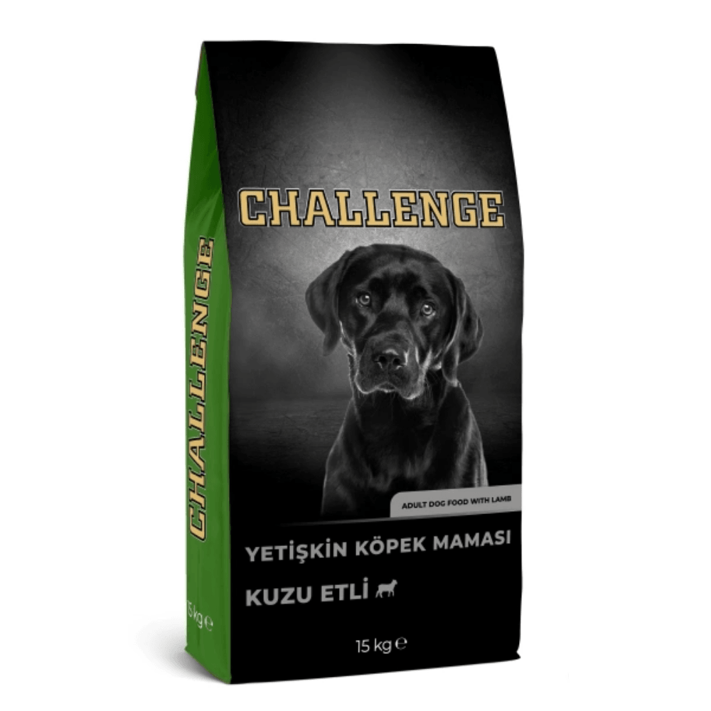 Challenge Kuzu Etli Yetişkin Köpek Maması 15 Kg