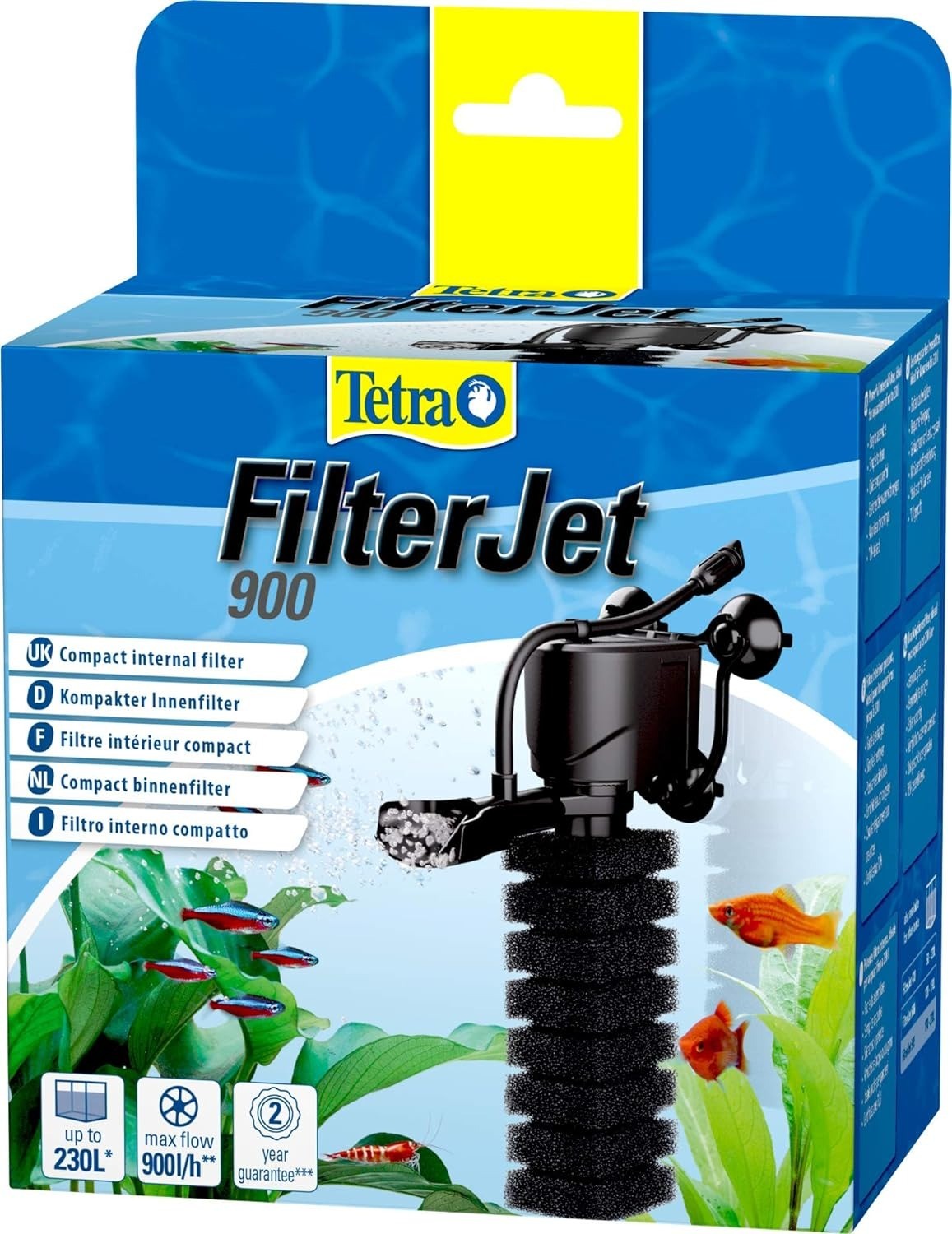 Tetra Filter Jet 900 Sünger İç Filtre 900 Lt/S