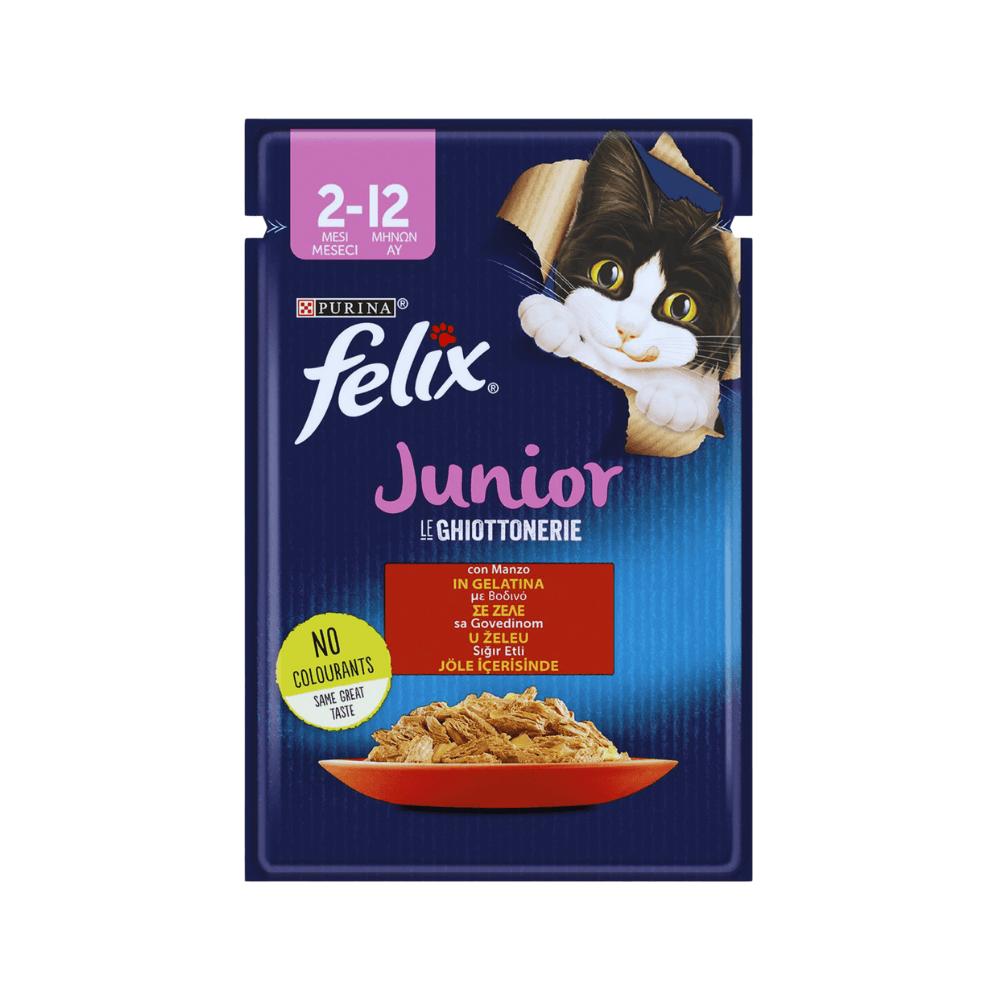 Felix Sığır Etli Yavru Kedi Konservesi 85 Gr