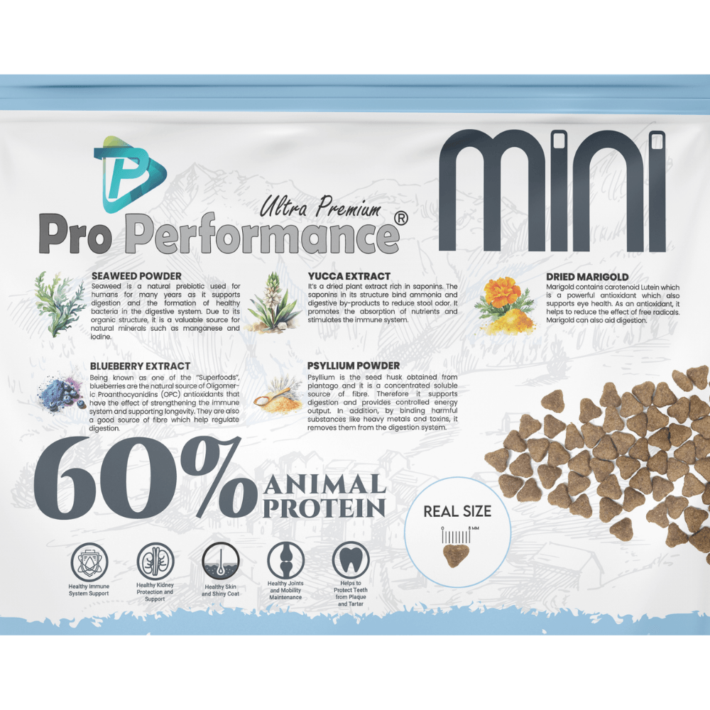 Pro Performance Ultra Premium Hipolaerjenik Kuzu Etli ve Yaban Mersinli Küçük Irk Kısırlaştırılmış Köpek Maması 7 Kg
