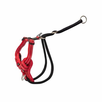 Rogz Utility Stop Pull Tuig M Rood Göğüs Tasması