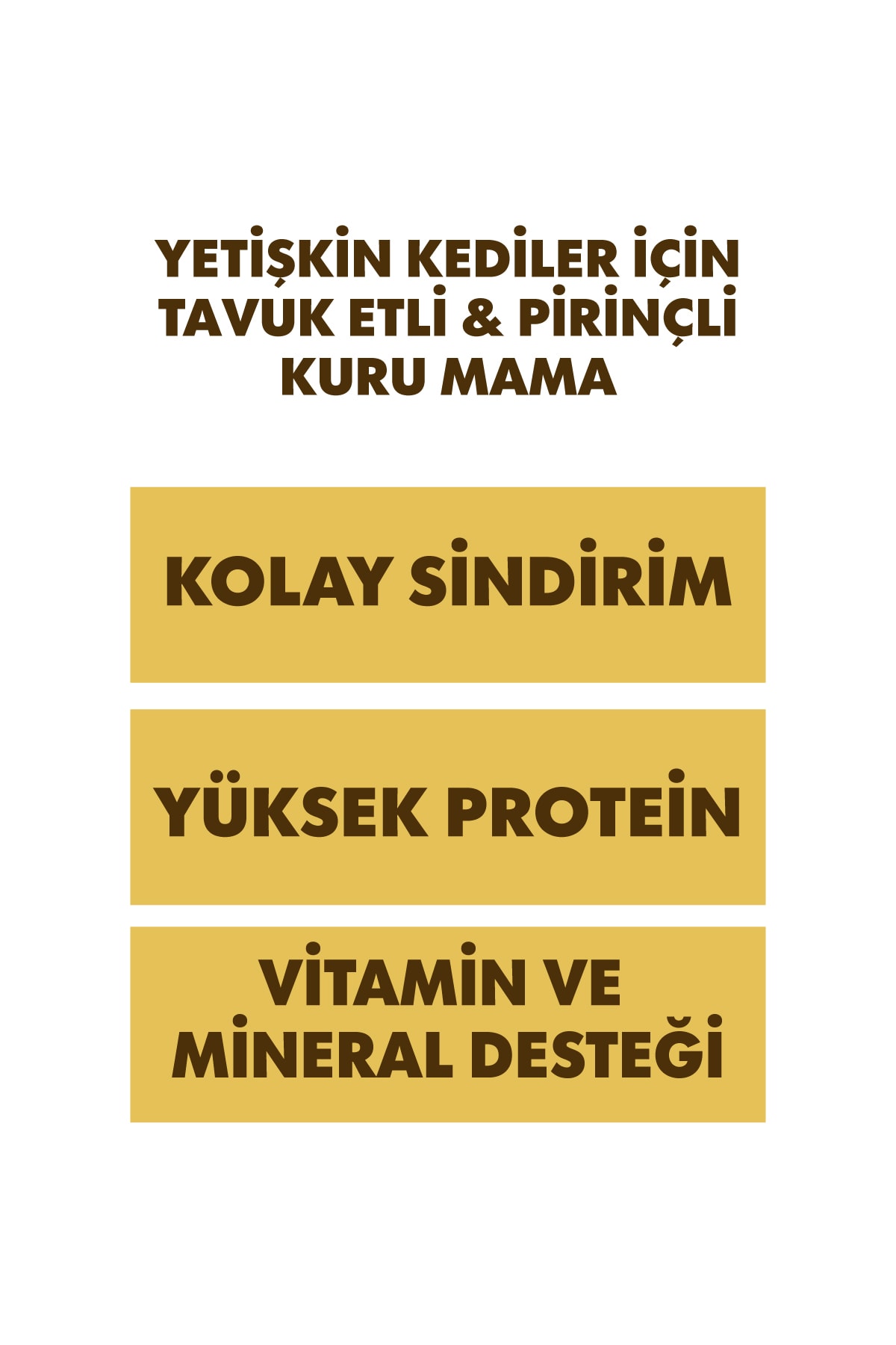 Pro Performance Premium Tavuk Etli ve Pirinçli Yetişkin Kedi Maması 15 Kg