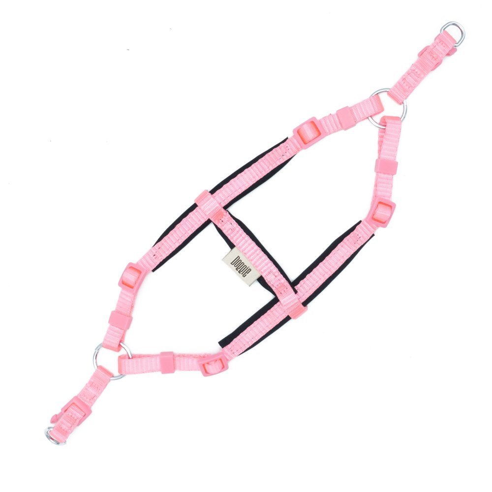 Doggie Comfort Ronin Yumuşak Dokuma Göğüs Tasması XXS 1x30-35 Cm Pembe