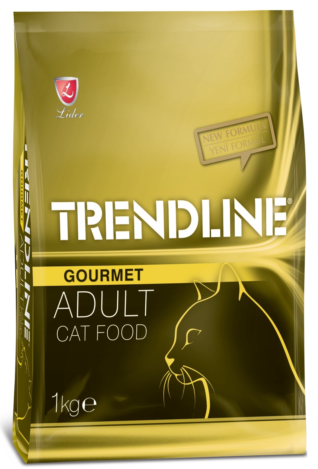 Trendline Renkli Taneli Gurme Yetişkin Kedi Maması 1 Kg