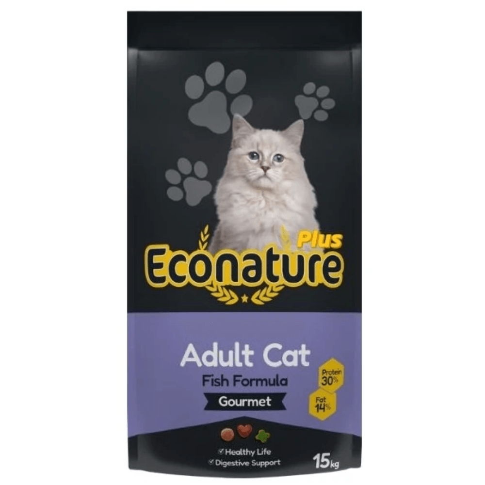 Econature Plus Gurme Balıklı Yetişkin Kedi Maması 15 Kg