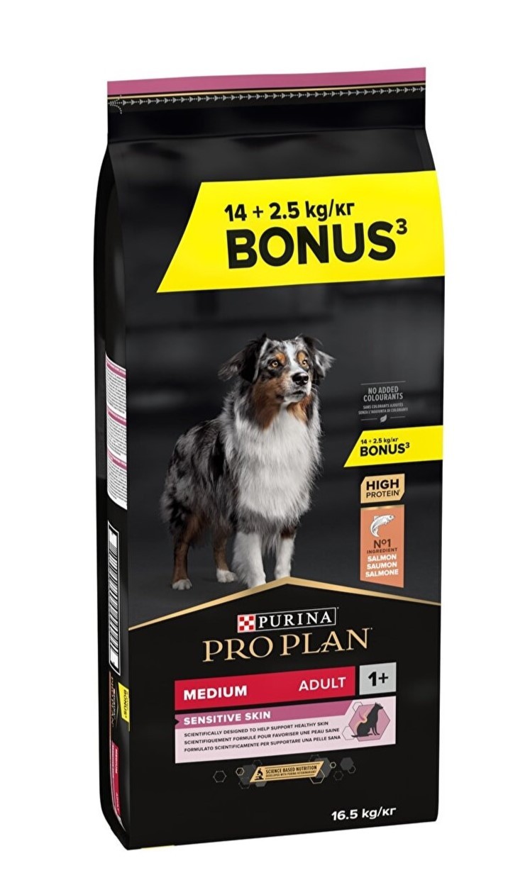 Pro Plan Sensitive Somonlu Yetişkin Köpek Maması 16.5 Kg
