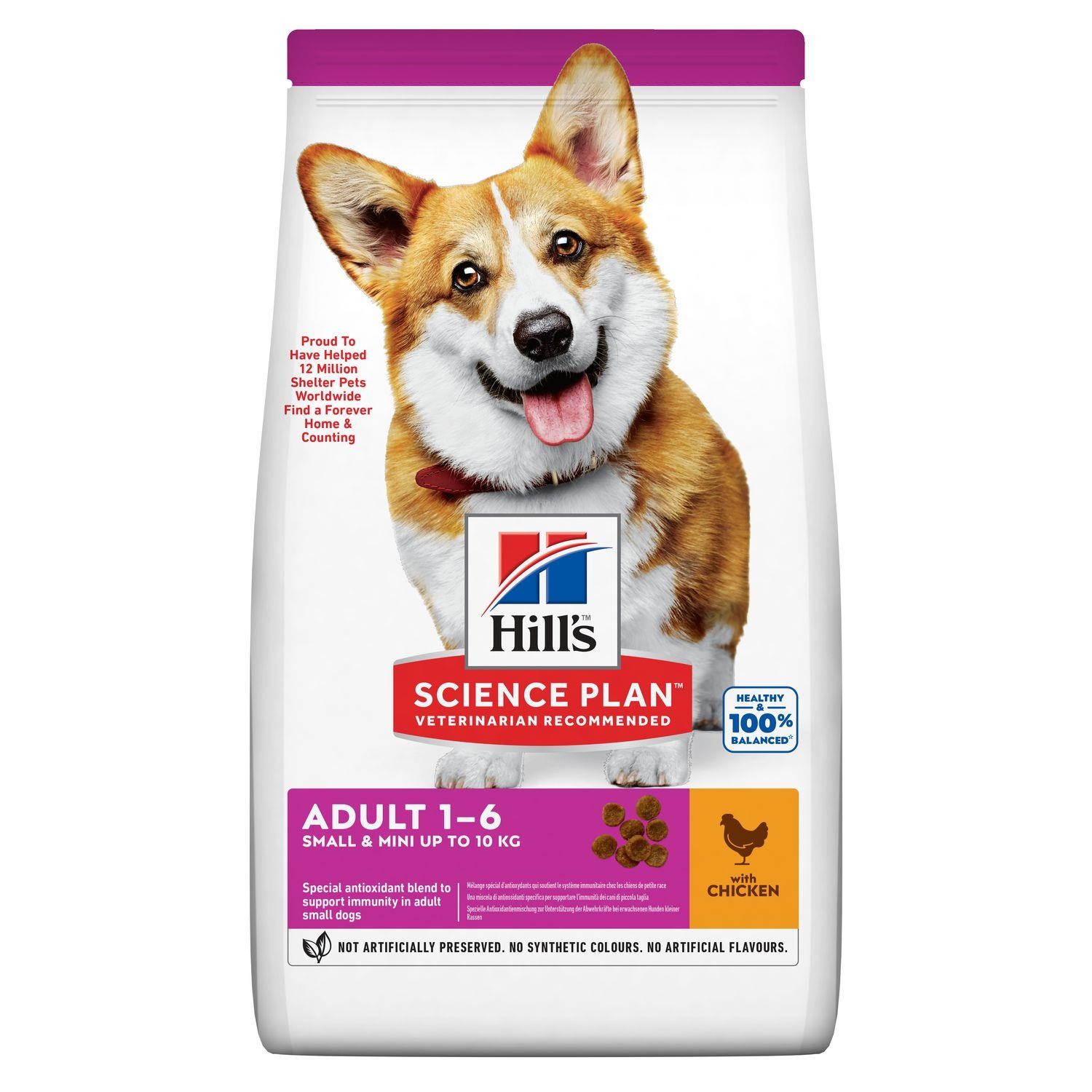 Hill's Adult Miniature Tavuk Etli Küçük Irk Köpek Maması 6 Kg