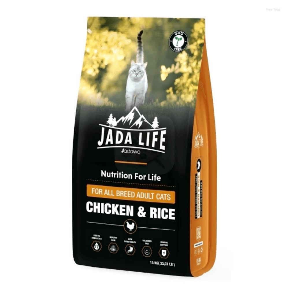Jadawa Jada Life Tavuklu Yetişkin Kedi Maması 15 KG
