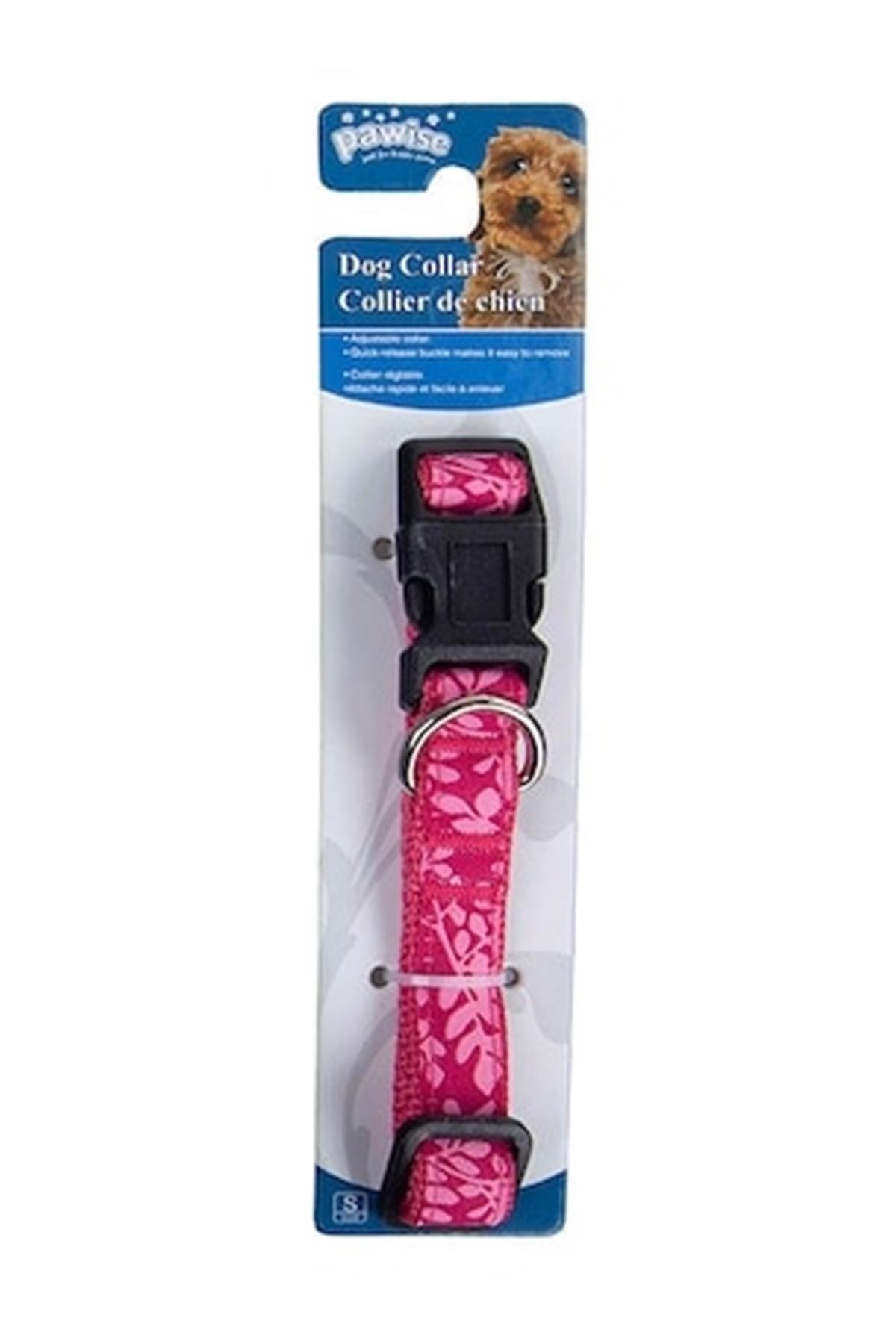 Pawise Köpek Tasması Pembe S (22-35 Cm/15 Mm)