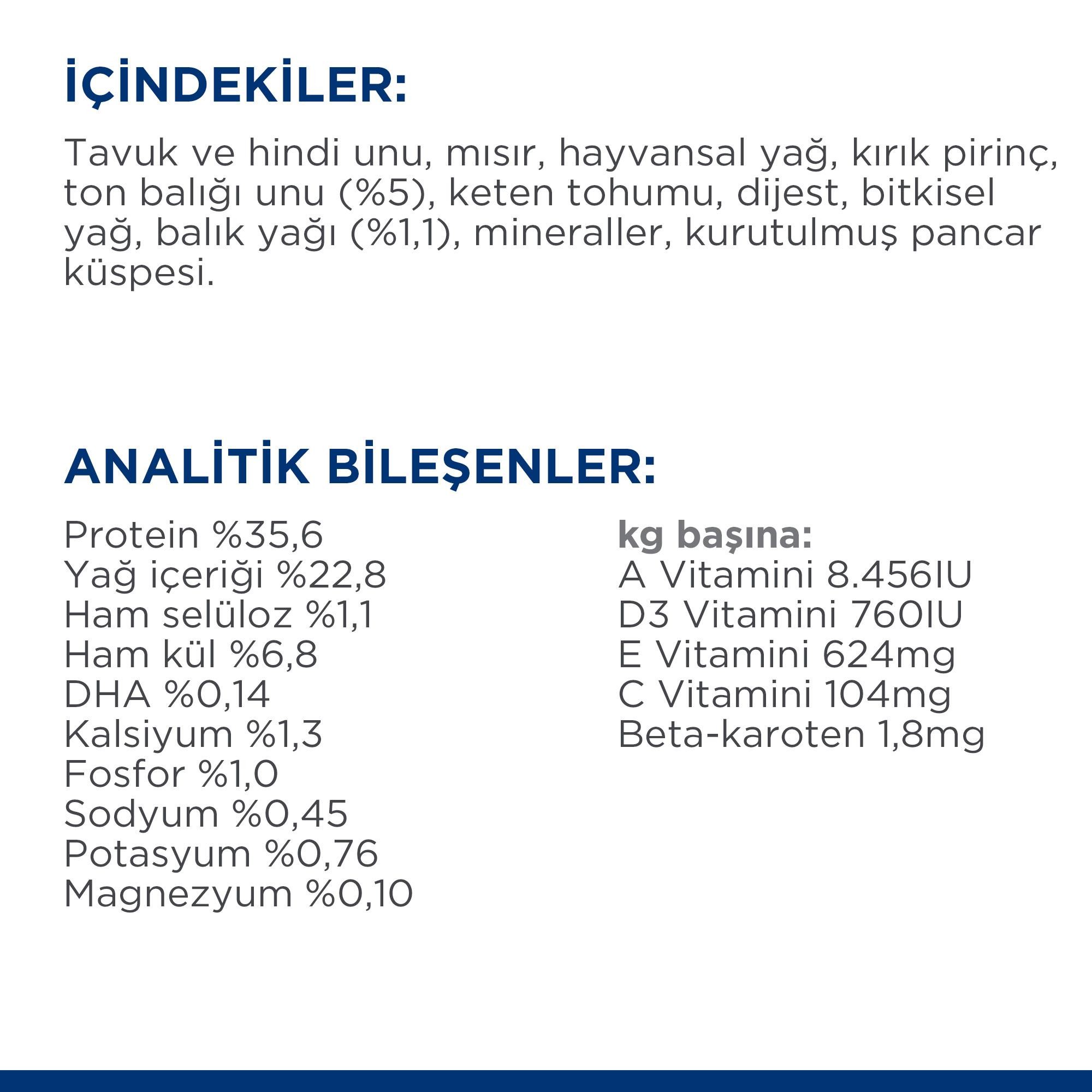 Hill's Kitten Ton Balıklı Yavru Kedi Maması 7 Kg