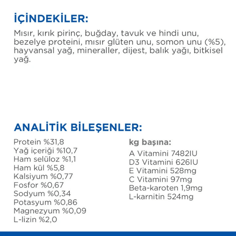 Hill's Science Plan Somonlu Kısırlaştırılmış Yetişkin Kedi Maması 1,5 Kg