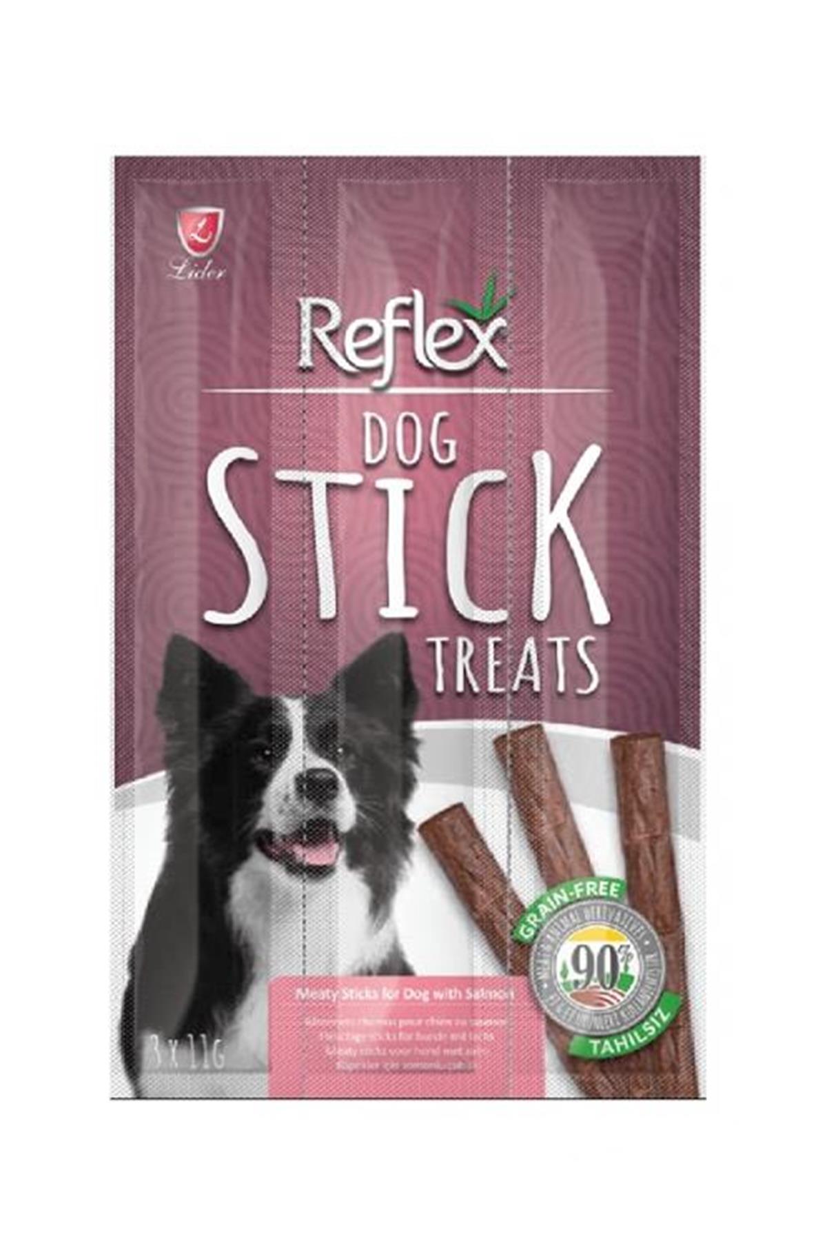 Reflex Sticks Somonlu Köpek Ödül Çubukları 11 Gr (3 Adet)