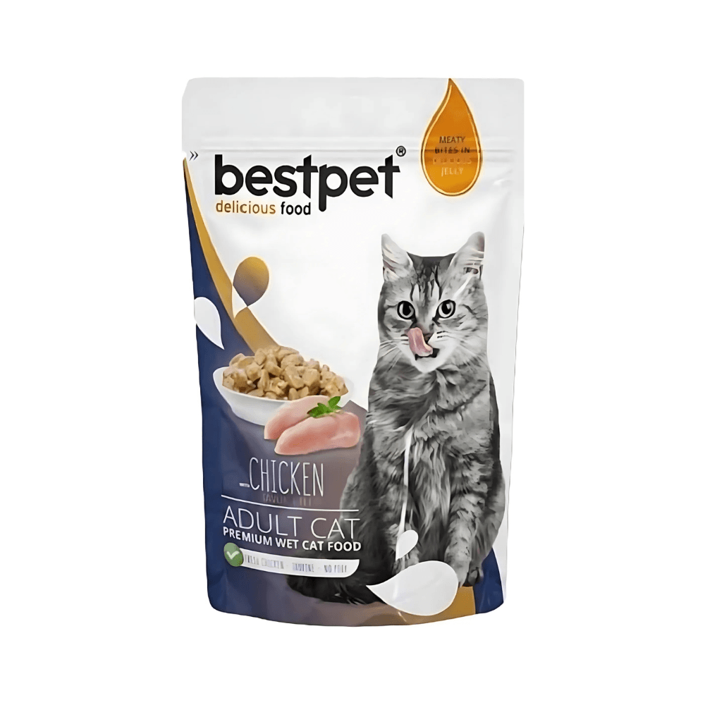 Bestpet Tavuk Etli Yetişkin Kedi Konservesi 85 Gr (24 Adet)