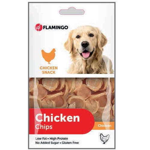 Flamingo Tavuk Etli Cips Köpek Ödülü 85 Gr