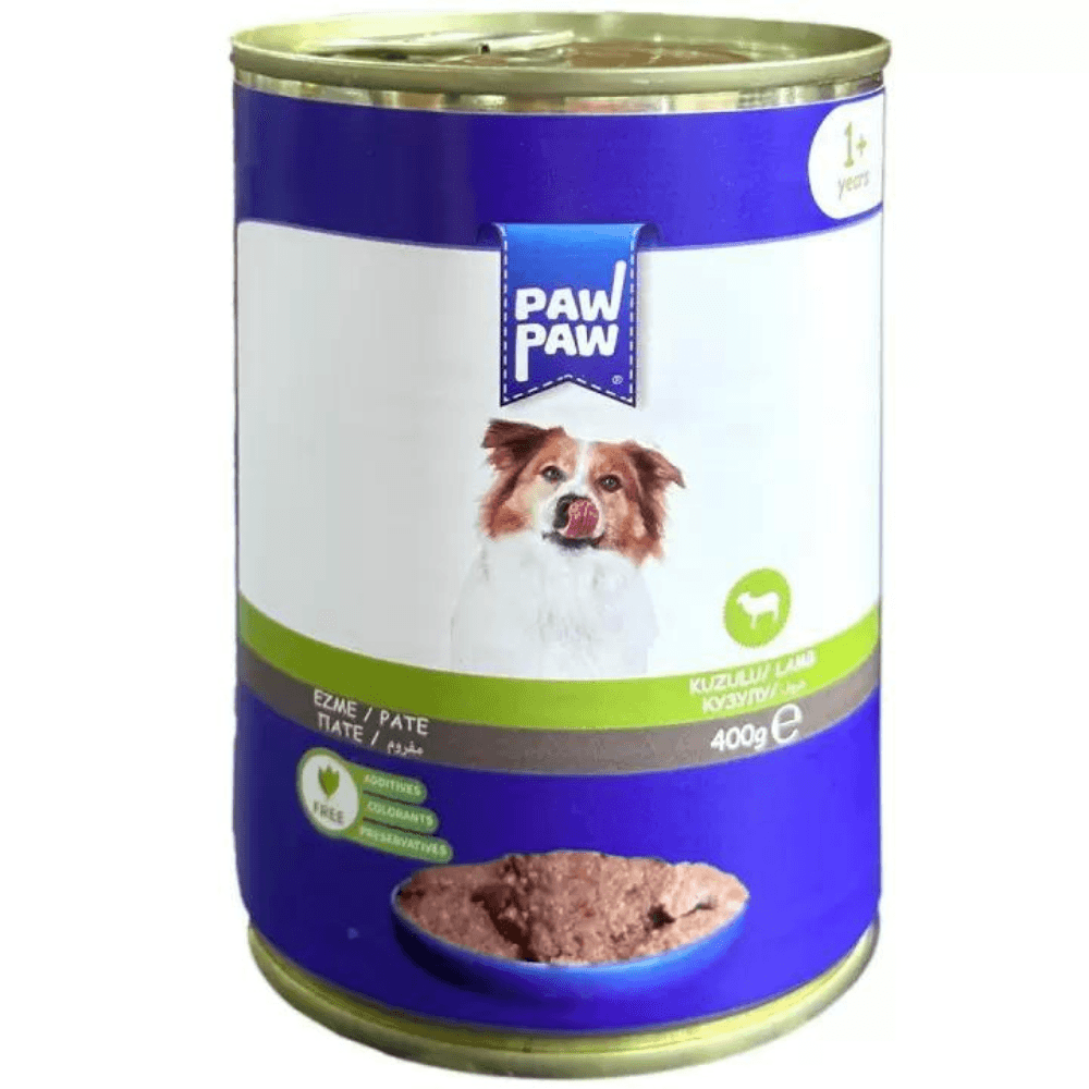 Paw Paw Kuzulu Yetişkin Köpek Konservesi 400 Gr