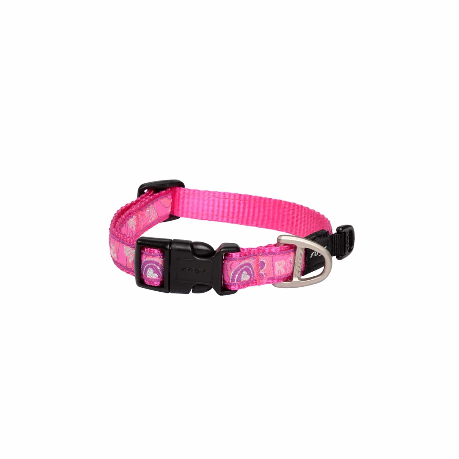 Rogz Fancy Dress Halsband M Pink Paw Boyun Tasması