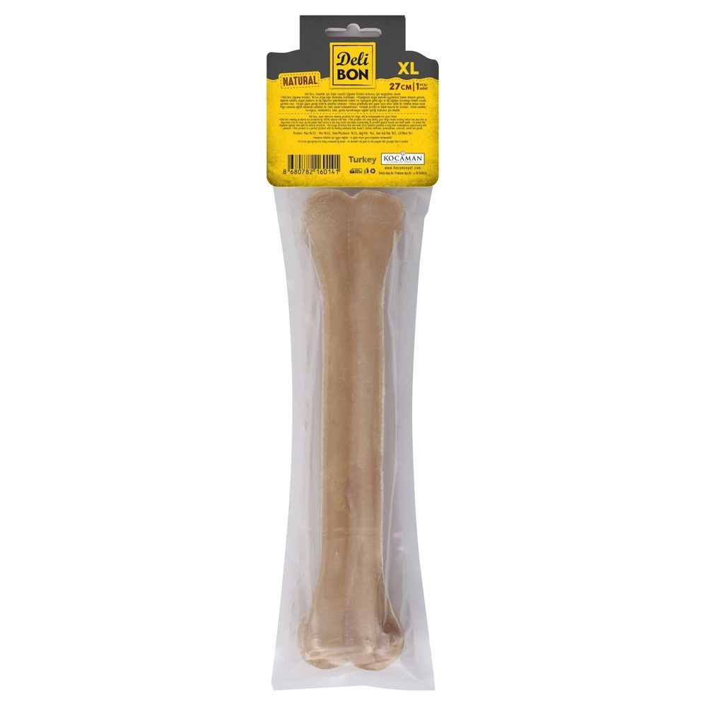 Delibon Pres Köpek Kemiği Naturel 27 Cm