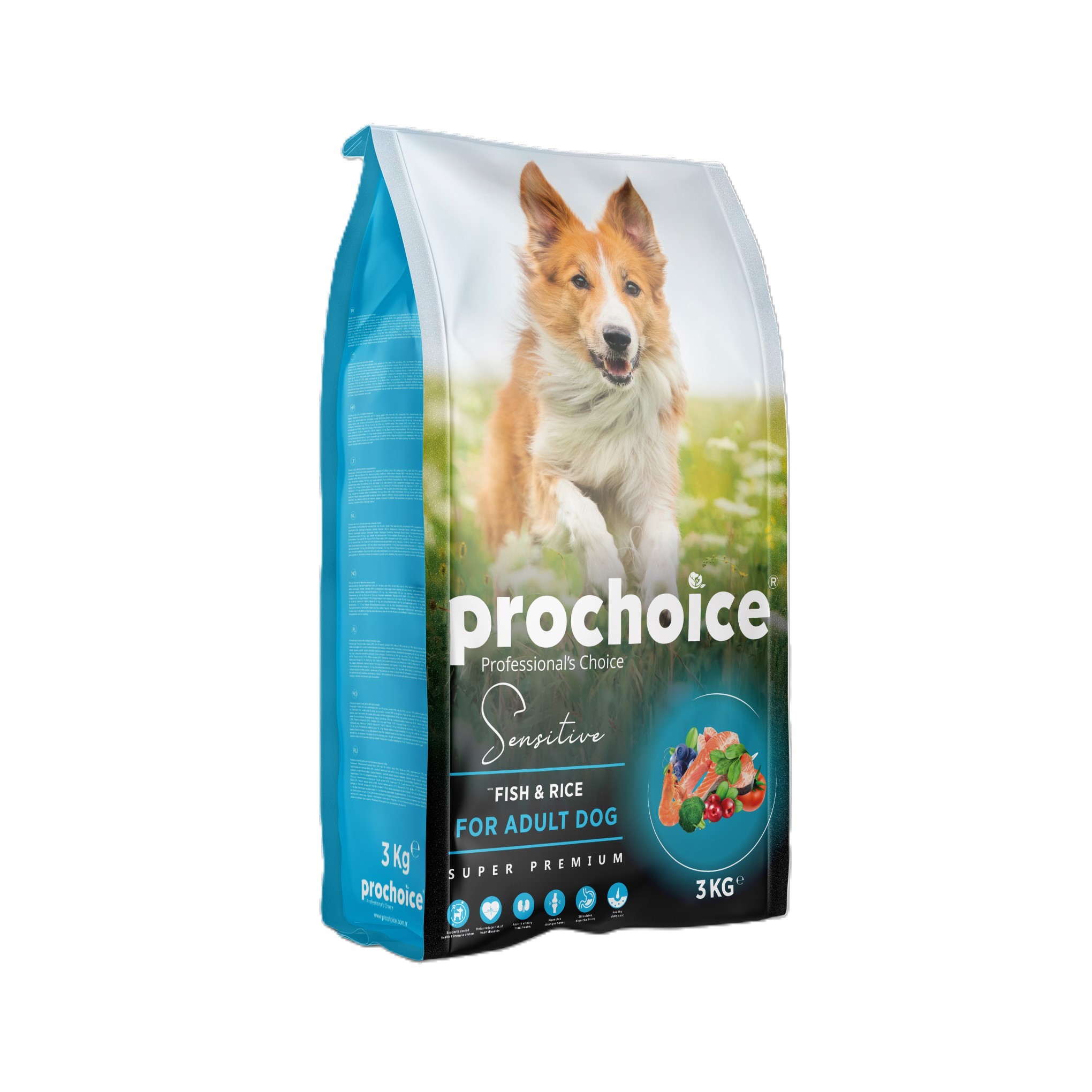 Prochoice Sensitive Balık Etli Yetişkin Köpek Maması 3 Kg