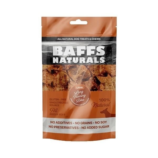 Baffs Naturals Kuzu Ciğer Köpek Eğitim Ödül Maması 100 Gr