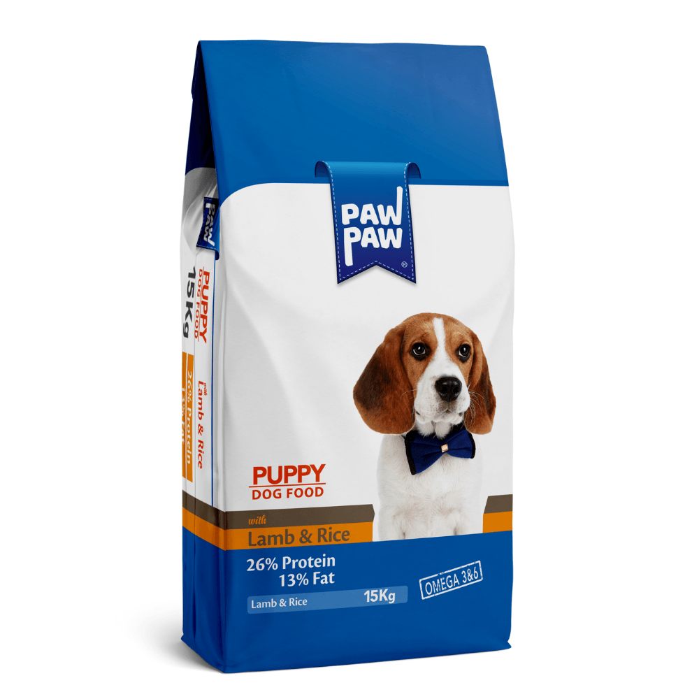 Paw Paw Kuzu Pirinçli Yavru Köpek Maması 15 Kg