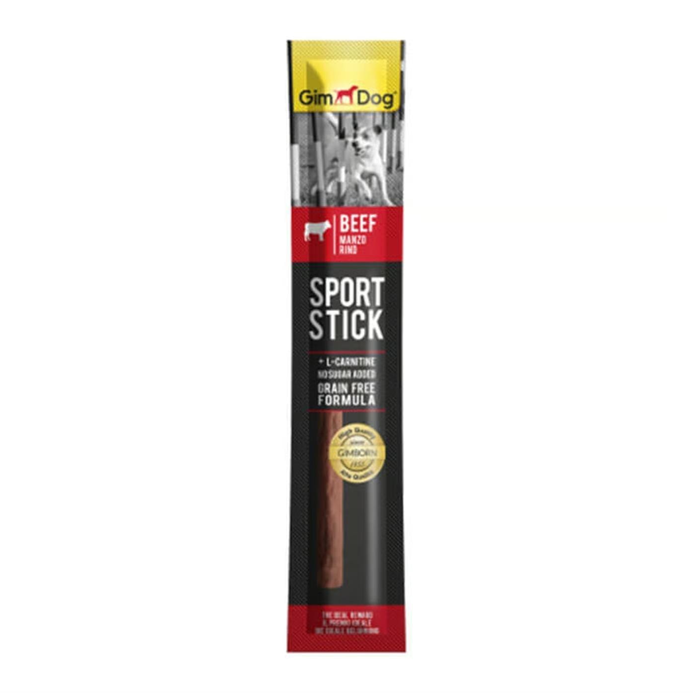 GimDog SportSticks Tahılsız Sığır Etli Köpek Ödül Çubuğu 12 Gr