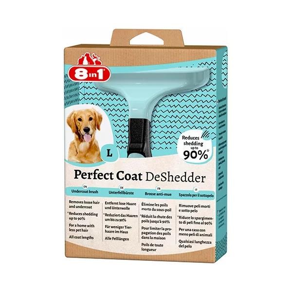 8in1 Perfect Coat Köpekler İçin Tarak L