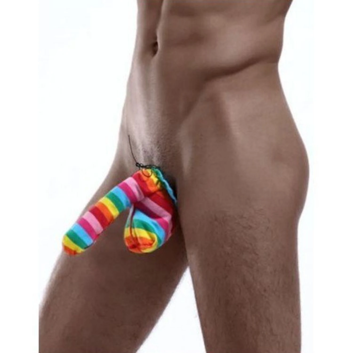 Sens Fantezi İç Giyim Sevimli Fil Burun Şeklinde Seksi Erkek Giyim Çok Renkli Erotik Slip - 7431