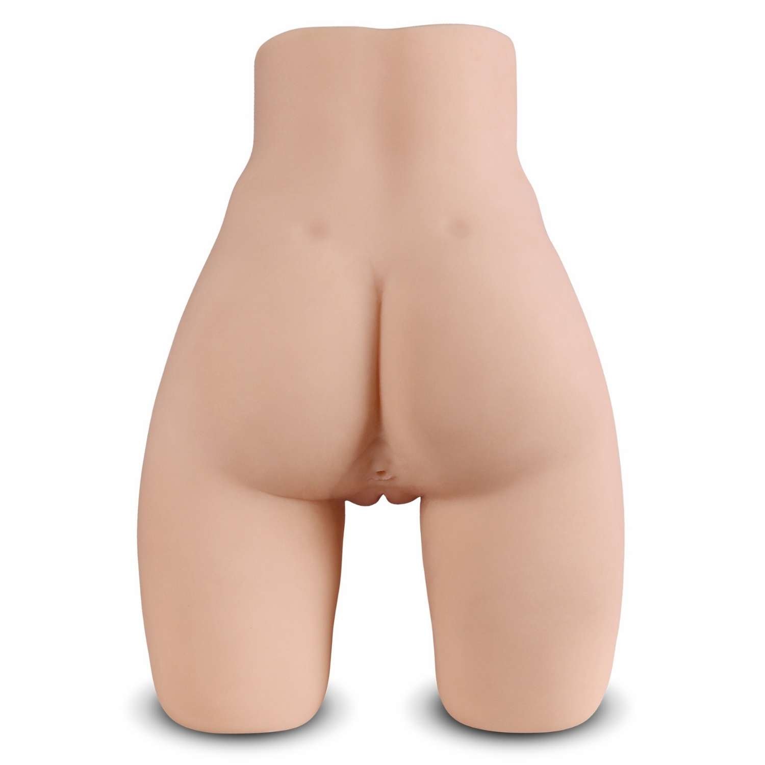 Nicole - Yarım Realistik Manken Anal Vajina Çift Girişli 2 in 1 Titreşimli Isıtmalı Suni Vajina Mastürbatör 5.7 KG