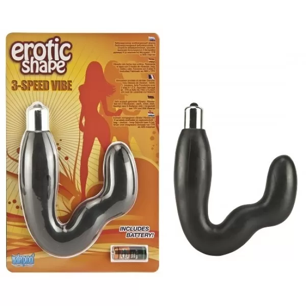 Erotic Shape G-Spot ve Prostat Uyarıcı Masaj Vibratör detay