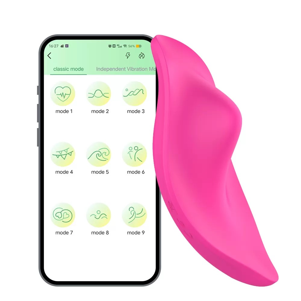 PRIME TOYS Paname App Şarjlı Telefon Kontrollü Klitoris Uyarıcı Çok Sessiz Giyilebilir Vibratör