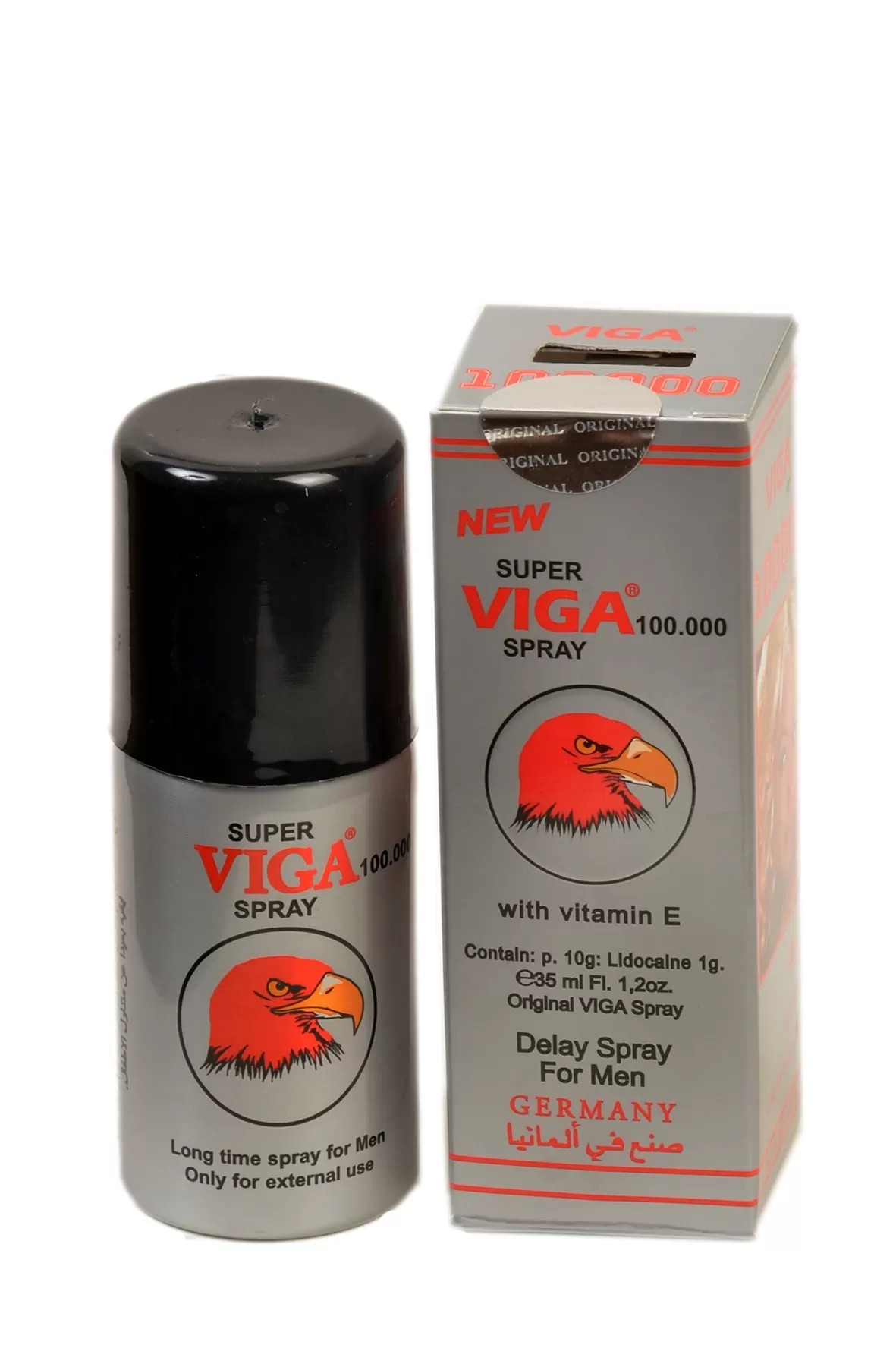 Super Viga 100.000 E Vitaminli Ereksiyon Destekli Geciktirici Sprey