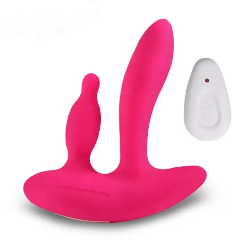 TALON Kablosuz Kumandalı Anal Vajina ve Klitoris Uyarıcı 3 in 1 Lay-On Vibratör