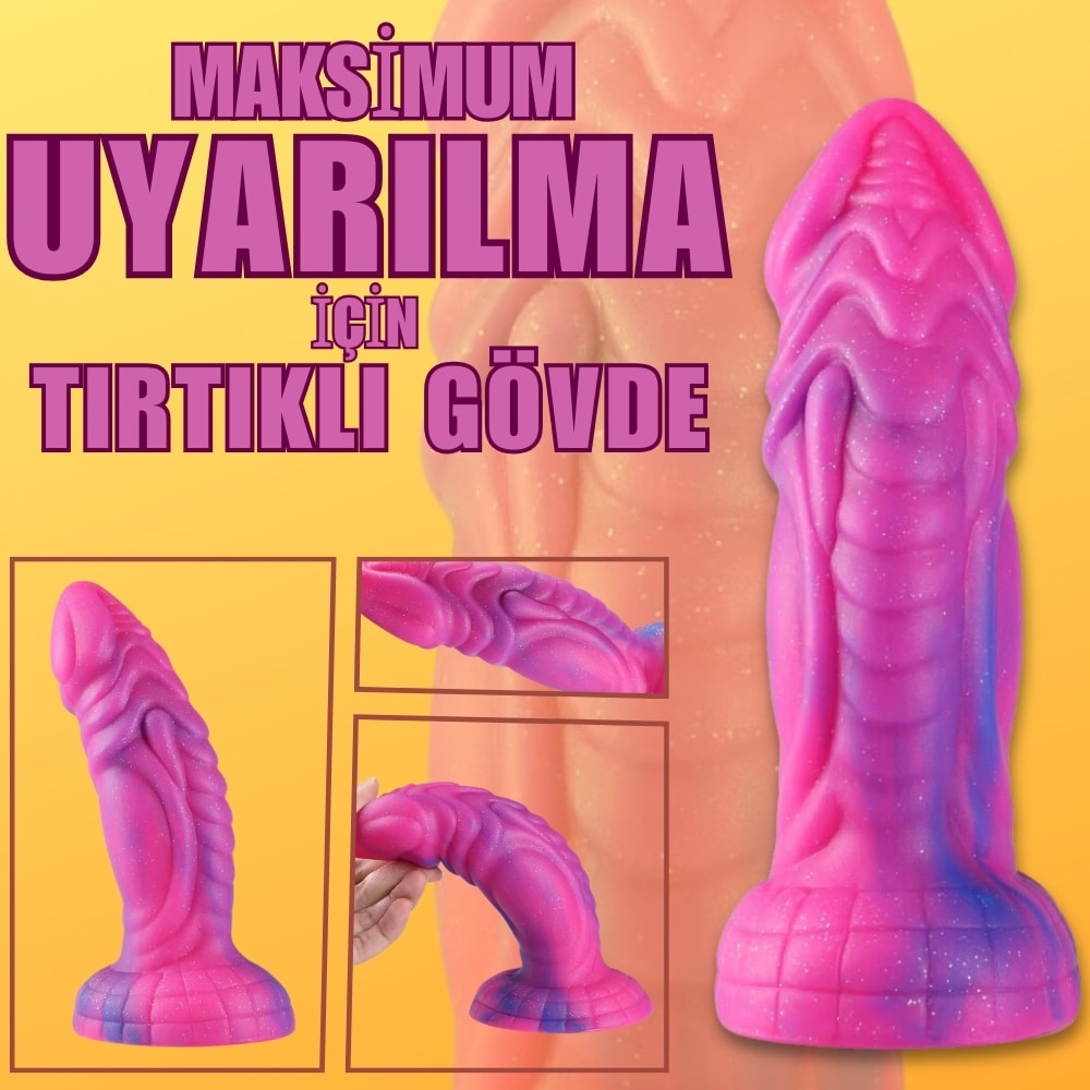 MYST COLOR Dildo Dragon Monster Starry Yumuşak Kalın Realistik Yapay Penis detay