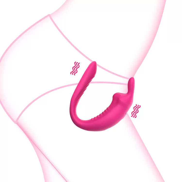 Hera App - Şarjlı Telefon Kontrollü Aynı Anda G Spot ve Klitoris Uyarıcı Sessiz Giyilebilir Rabbit Vibratör detay