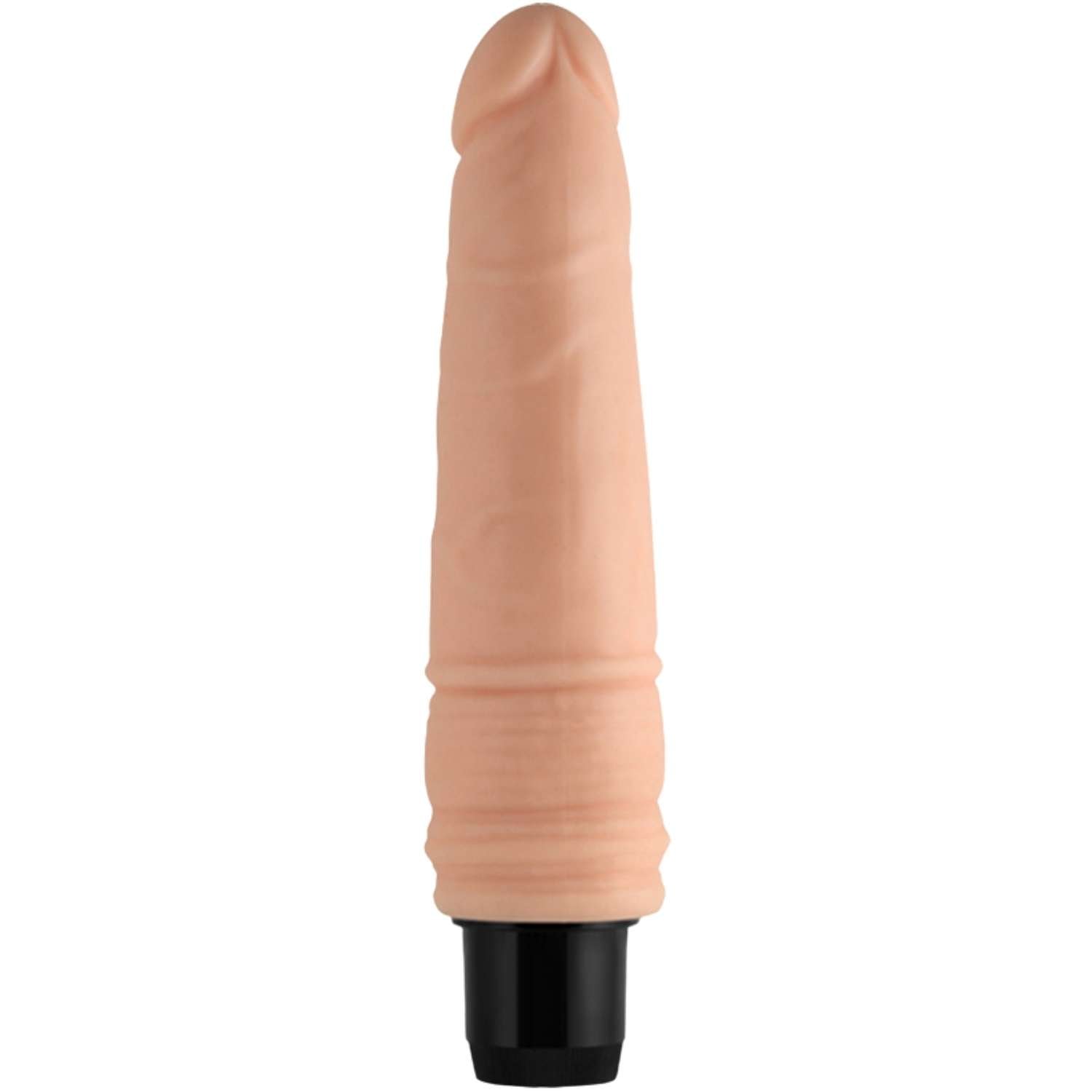 Xtreme Feel - Multi Speed Güçlü Titreşimli Yumuşak Doku Realistik Dildo Testissiz Gerçekçi Yapay Penis 20x4 CM