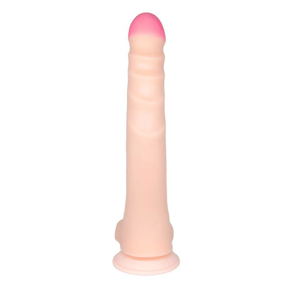 XXL Supergiant Ultra Yumuşak Realistik Dokuda Dev Boyutta Vantuzlu Gerçekçi Penis 38 CM
