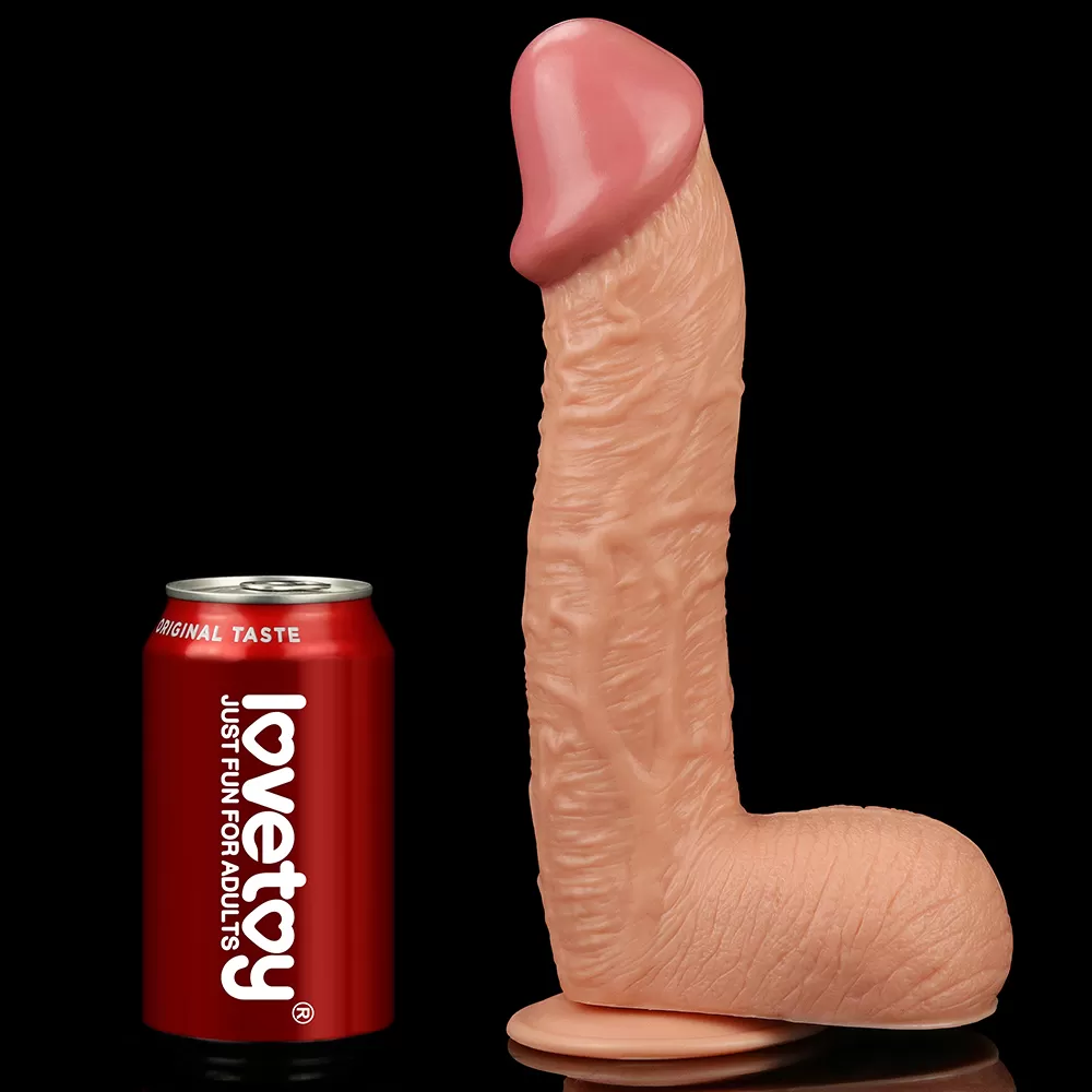 Legendary King Sized - Büyük Boy Kalın Realistik Dildo XXL Size Ekstra Büyük Gerçekçi Yapay Penis 29x5.5 CM detay