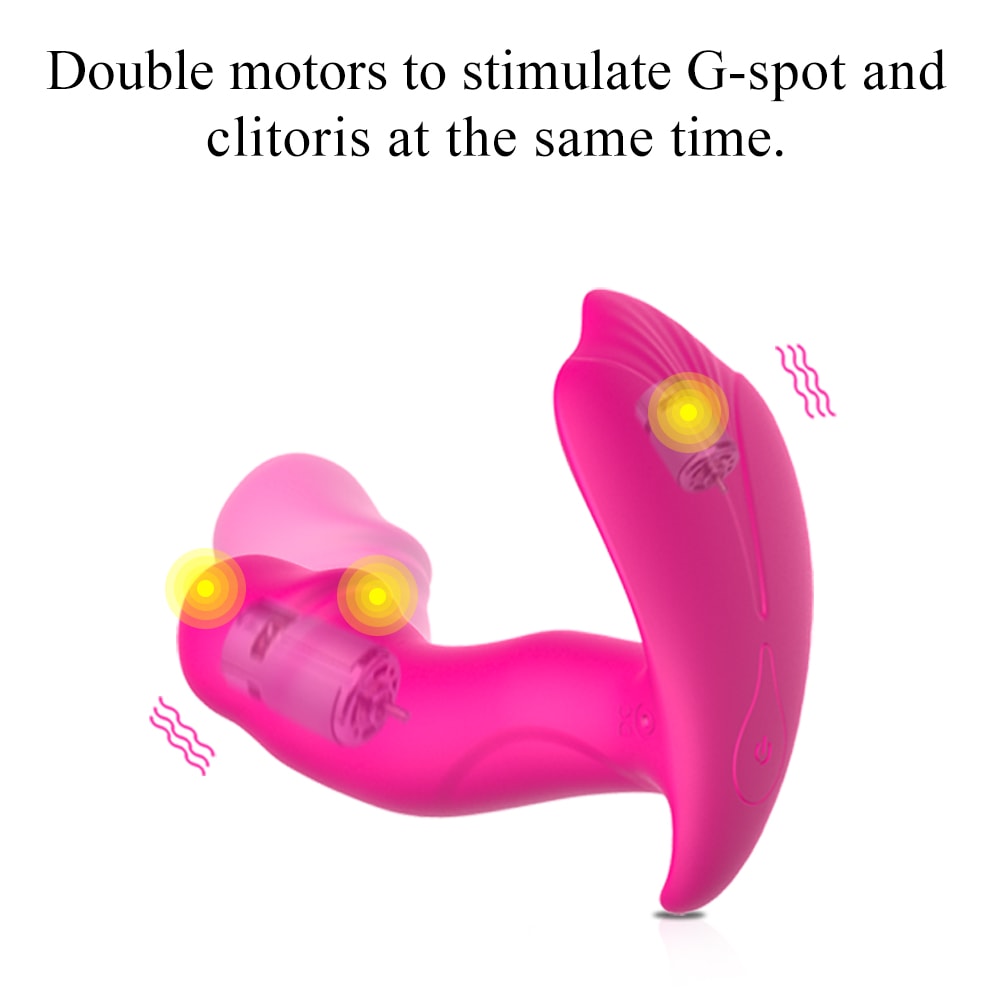 Cute M3 - Şarjlı Uzaktan Kumandalı Akıllı Isıtmalı G-Spot ve Klitoris Uyarıcı Dalga Hareketli Giyilebilir Yapay Penis Vibratör detay