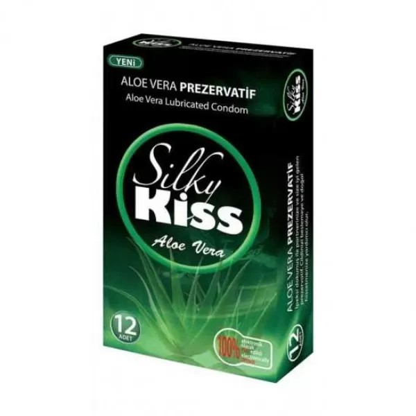 Silky Kiss Aloe Vera Özlü Prezervatif