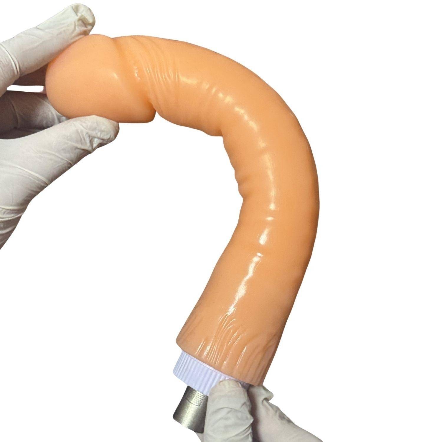 Otomatik Seks Makinesi Yedek Başlık Realistik Dildo Gerçekçi Yapay Penis 25 CM detay