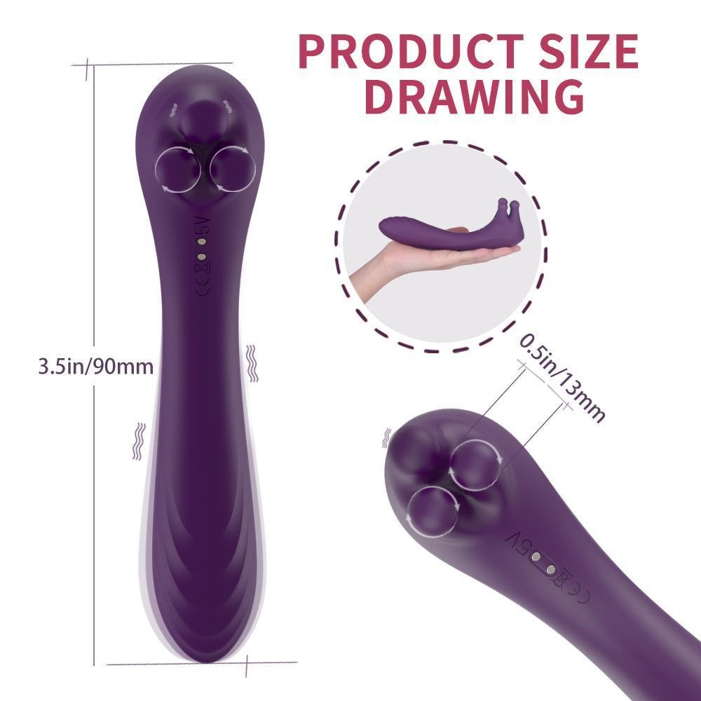 ANGEL& HAND İmitasyon Pençeli Göğüs Okşama ve G Spot Uyarıcı Vibratör