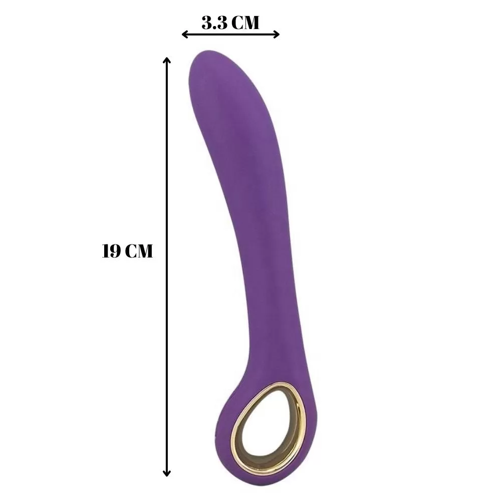 LICI Tutma Aparatlı Çok Amaçlı Kullanılabilir G-Spot Uyarıcı Vibratör - Mor detay