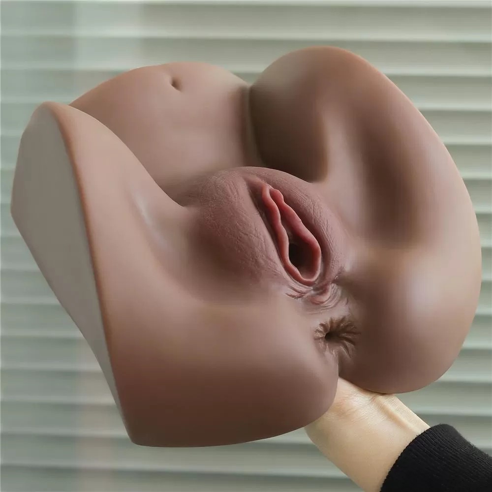 Streetgirl&amp;#39;s #2 Gerçekçi Et Dokusunda Anal Vajinal Girişli Realistik Melez Kalça Mastürbatör
